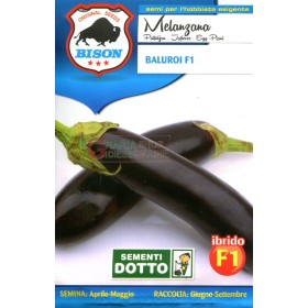 BISON SEMI DI MELANZANA BALUROI IBRIDO F1 BISON SEMI DI MELANZANA BALUROI IBRIDO F1