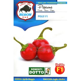 BISON SEMINȚE DE PEPPER POLLY HYBRID F1 BISON SEMINȚE DE PEPPER POLLY HYBRID F1