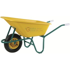 VIGOR CARRIOLA CU CADA IN POLIPROPILENE DA LT. 100 DE CULOARE