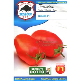 BISON SEMI DI POMODORO GLADIS IBRIDO F1 BISON SEMI DI POMODORO GLADIS IBRIDO F1