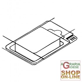 BIVALVE DIN PLASTIC GOL PENTRU BLISTERE MM. 135 X 45 X 30 BUC.100 BIVALVE DIN PLASTIC GOL PENTRU BLISTERE MM. 135 X 45 X 30