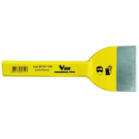 VIGOR SCALPELLO PER SCROSTARE PIATTO LARGO MM. 215X70