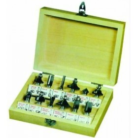 VIGOR SET TĂIETORI SAGOMATE TUNGSTEN OȚEL 12 BUCĂȚI