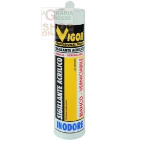 VIGOR SIGILLANTE ACRILICO -1 BIANCO ML. 310 VIGOR SIGILLANTE ACRILICO -1 BIANCO ML. 310
