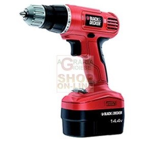 BLACK AND DECKER BURGHIU FĂRĂ FIR 14V MOD. EPC14CA BLACK AND DECKER BURGHIU FĂRĂ FIR 14V MOD. EPC14CA