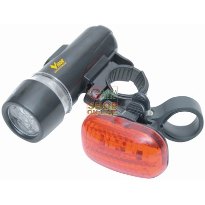 VIGOR LED TORCH BICYCLE DOORSRIORE POSTERIORE
