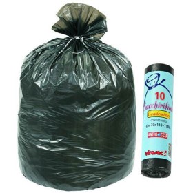 VIROSAC PUNGI CONDOMINIUM BLACK PCS.10 CRAVATĂ CM. 70x110