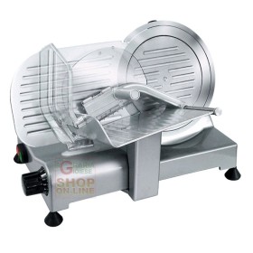 AFFETTATRICE ELETTRICA RGV PROFESSIONALE LUSSO 25 GL LAMA MM. 250 WATT. 140 AFFETTATRICE ELETTRICA RGV PROFESSIONALE LUSSO 25 GL LAMA MM.