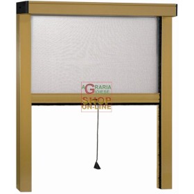 BRONZAT VERTICAL THIN ALUMINUM MOSQUITO NET CM.140X250