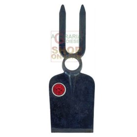 SAPA DE GRADINA FORJAT QUADRO CU COARNE de CM. 30 SAPA DE GRADINA FORJAT QUADRO CU COARNE de CM. 30