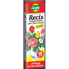 LINFA RECIS CONSERVANTE PER FIORI RECISI GR. 10 X 10 PZ. LINFA RECIS CONSERVANTE PER FIORI RECISI GR. 10 X 10 PZ.