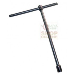 CHEIE T FIXĂ CU ESECUZUINĂ CROMATĂ ȘI PLUG SFILABILE MM. 8