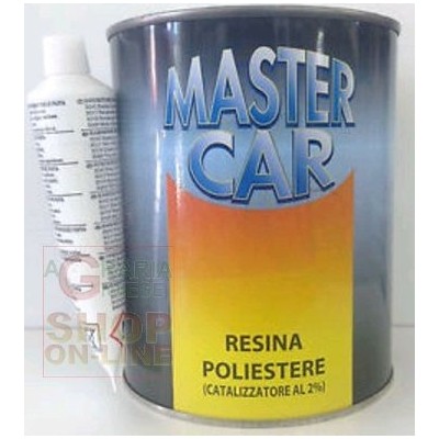 MASTERCAR RESINA POLIESTERE CON CATALIZZATORE ML.750