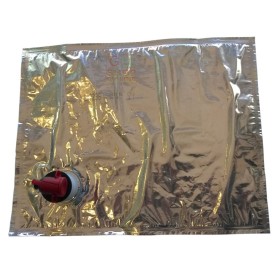 SACCA IN ALLUMINIO PER ALIMENTI BAG IN BOX CON RUBINETTO LT. 3
