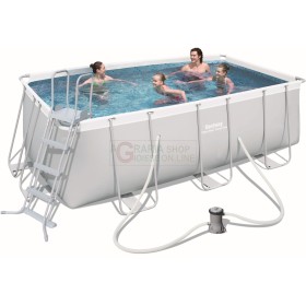 BESTWAY 56456 POOL CU cadru power steel frame CM.412x201x122h.