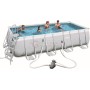 BESTWAY 56465 PISCINA CU CMCADRU POWER STEEL. 549x274x122h.