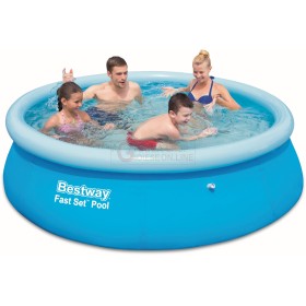 BESTWAY 57265 AUTO-SUPORT POOL SET RAPID CM. 244x51h.