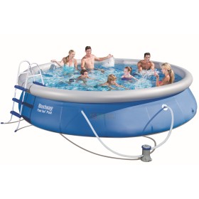BESTWAY 57280 AUTO-SUPORT POOL SET RAPID CM.457x91h.