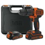 BLACK AND DECKER BURGHIU CU 2 BATERII 18VP LITIU MOD. BDCHD18KB