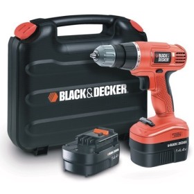 BLACK DECKER TRAPANO C/2 BATTERIE 14V. MOD.EPC14CABK BLACK DECKER TRAPANO C/2 BATTERIE 14V. MOD.EPC14CABK
