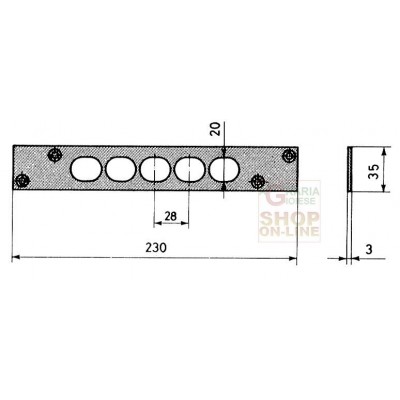 CISA ART.06220 FIER DE BLOCARE 57515