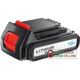 BATERIE LITIU NEGRU ȘI DECKER 18V BL1518 PENTRU ȘURUBELNIȚE