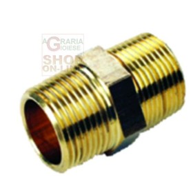 ȘURUB DUBLU ÎN ARTA ALAMĂ GALBEN. 280 GR. 1/2