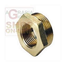 RIDUZIONE IN OTTONE GIALLO M. F. ART.241 GR. 1 X 1/2