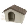 CUCCIA PER CANI IN RESINA COLORE BEIGE TORTORA cm.