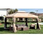 GAZEBO IN ALLUMINIO MOD. ADVENTURE MAGNUM cm 360 x 480 x 290h