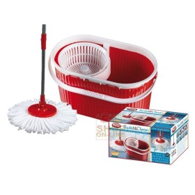 SWIIX SUPER MOPPY CU MOP ROTATIV CAP FĂRĂ PEDALĂ