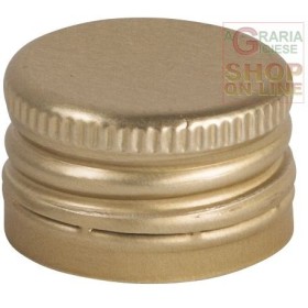 CAPACE CAPSULĂ CU ȘURUB PENTRU STICLE MM. 31.5 X 18 BUC 100