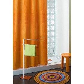 GEDY TENDA DOCCIA IN POLIESTERE 114 COLORE ARANCIO CM. 240X200