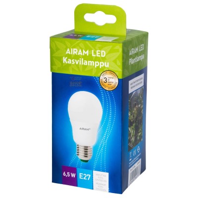 Lamp Drop Airam Finlanda a condus E27 watt. 6,5 pe creștere a