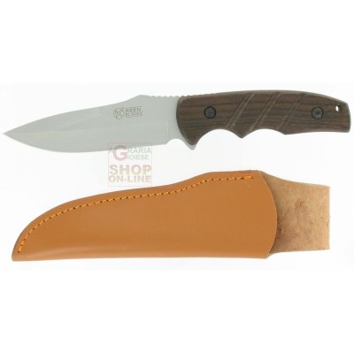 KEEN BLADES COLTELLO A LAMA FISSA MANICO IN LEGNO CM. 24 MOD.