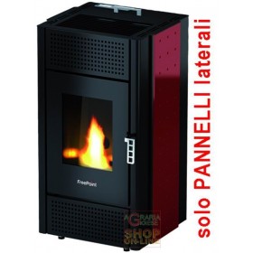 FIANCHI PANNELLI LATERALI PER STUFA FREEPOINT-CADEL MOD. PRETTY