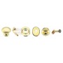 KIT ACCESSORI PER PORTA BLINDATA COLORE ORO DX