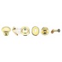 KIT ACCESSORI PER PORTA BLINDATA COLORE ORO DX