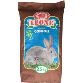 MANGIME CONIGLI CICLO UNICO FATTORIA KG. 25 LEONE
