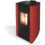 STUFA PELLET KW 10,0 KING12 BORDEAUX (118BKI)