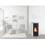 STUFA PELLET KW 20,3 RAFFAELLA IDRO BIANCA