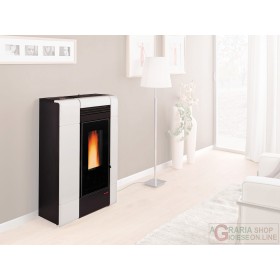STUFA PELLET KW. 9 ILENIA CANALIZZATA BIANCA STUFA PELLET KW. 9 ILENIA CANALIZZATA BIANCA