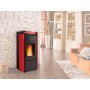 STUFA PELLET KW.15,4 MELINDA IDRO STEEL BORD.