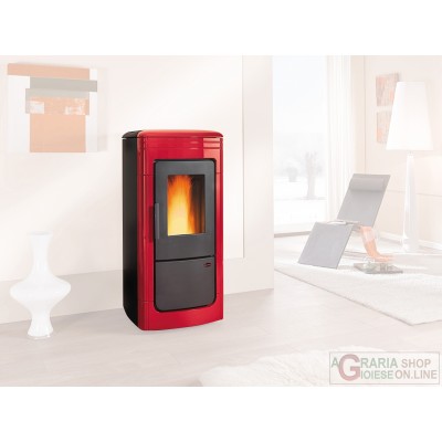 STUFA PELLET KW.25 LILIANA IDRO BORDEAUX