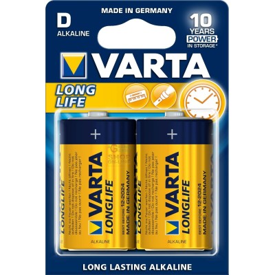 VARTA BATERIE LONGLIFE PC-URI ALCALINE LANTERNA. 2