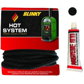 KIT CORDA TERMICA FIBROCER MT. 1,5 CON SILICONE DIAMETRO MM. 8