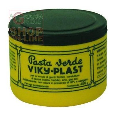 PASTA AUTOBLOCCANTE VIKI PLAST VERDE PER RACCORDI GR. 450