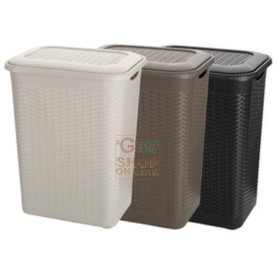 SUPORT DE RUFE ÎN RĂȘINĂ DE RATAN LT. 50 CM. 43 X 32 X 55H.