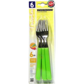 BONOMI SET DE FURCI TAVOLA 6 BUCĂȚI DIN OȚEL INOXIDABIL MANICO