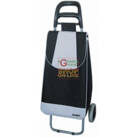 BLINKY CARRELLO PORTASPESA SHOPPING NERO AVORIO BLINKY CARRELLO PORTASPESA SHOPPING NERO AVORIO
